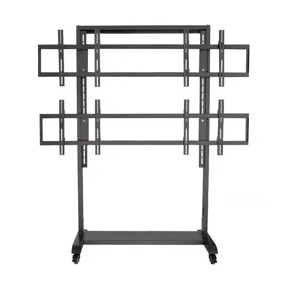 Four Display Screen Video Wall Cart